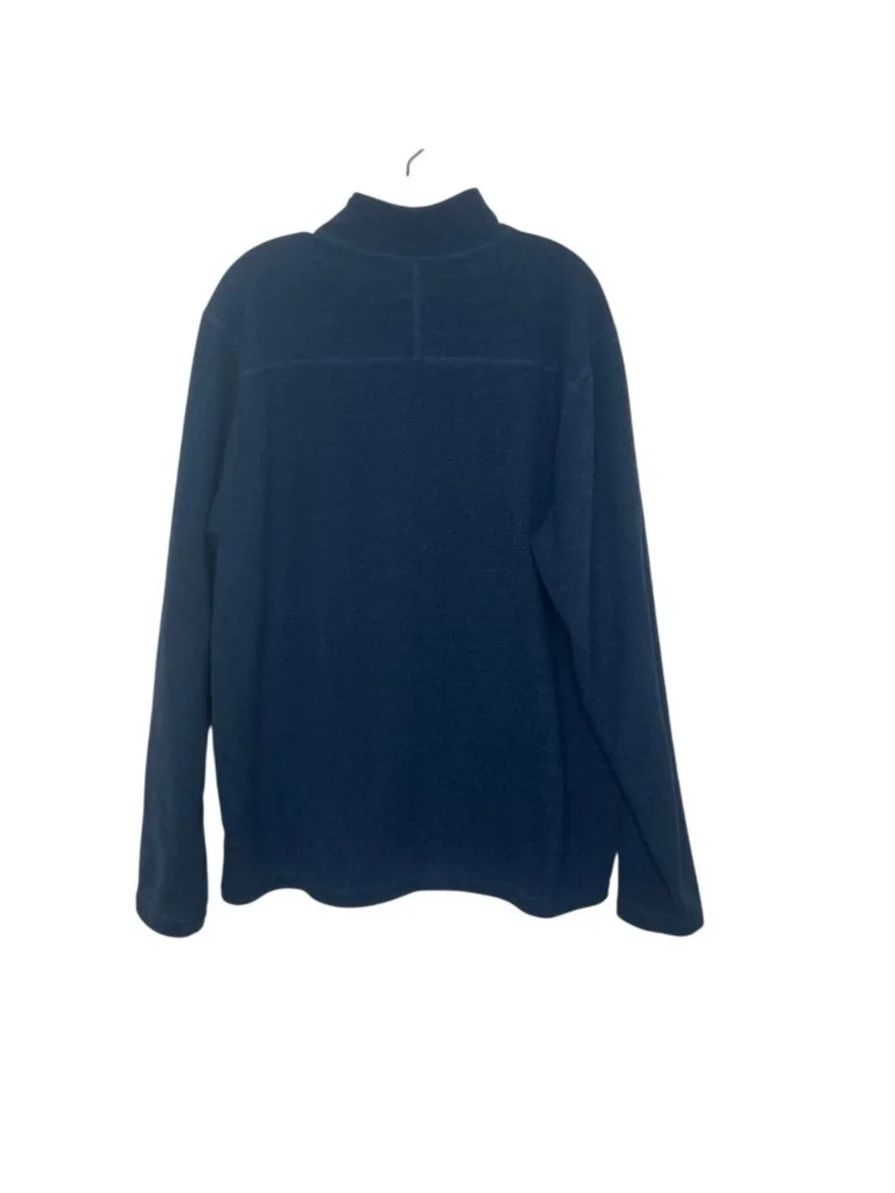 The North Face Quarter Zip Fleece Pullover Mens XL Blue Warm